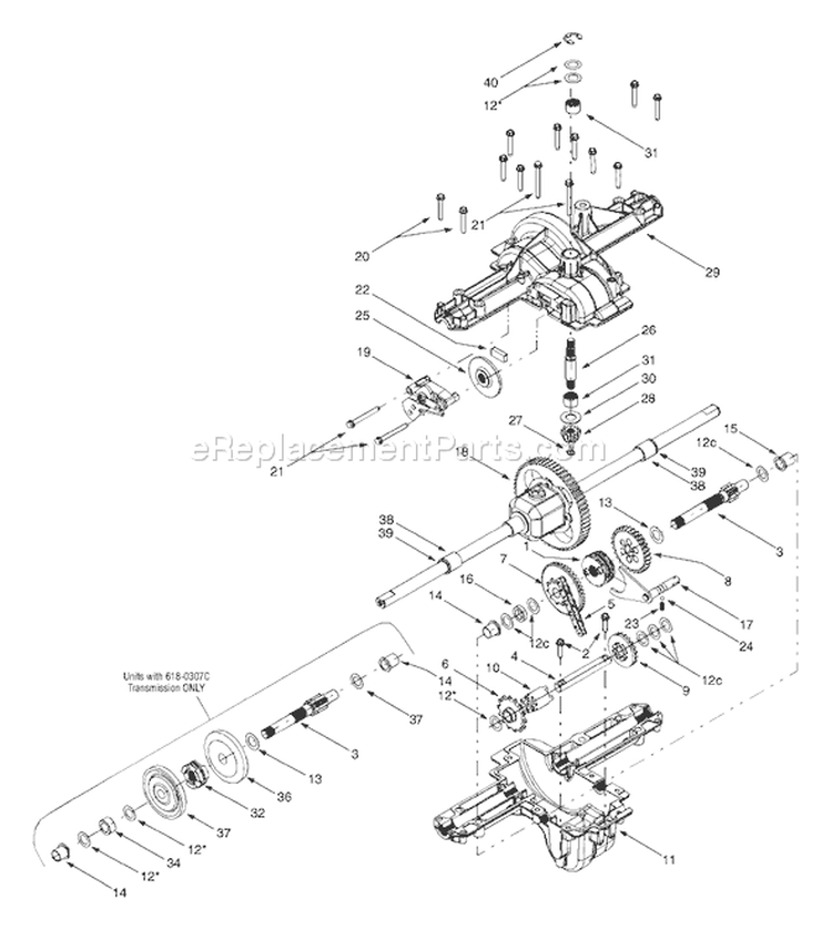 Page I Diagram and Parts List for 13AU604H401 2001 Yard Man Lawn Tractor